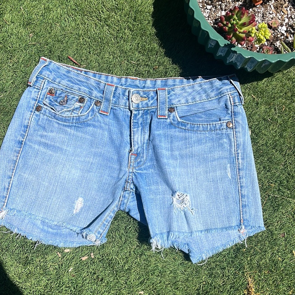 True Religion Jean Shorts